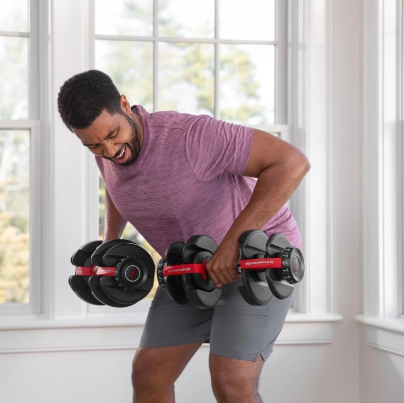 Bowflex adjustable dumbbells uk hot sale