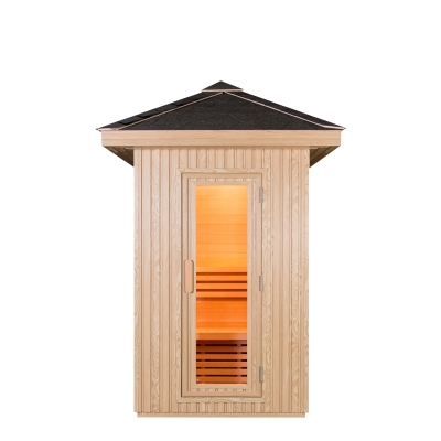 Atlantic Saunas Outdoor Snug Infrared 2 Person Sauna