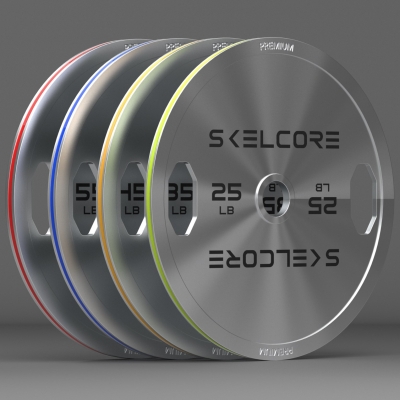 Skelcore Chrome Olympic Weight Plates (5-25kg)