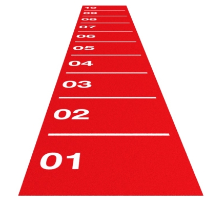 TRACKZ Core Sprint Track 10m x 1m - Red