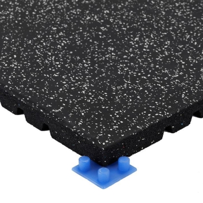 X-Connect Gym Flooring Tile 30mm x 1m x 0.5m - Grey