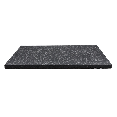 X-Connect Gym Flooring Tile 40mm x 1m x 0.5m - Light Grey