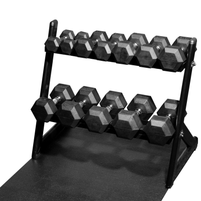 Xtreme Elite 6 Pair Dumbbell Set + Rack + Mat