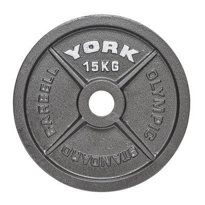 Olympic 2" Hammertone Cast Iron Weight Plates (Pairs)